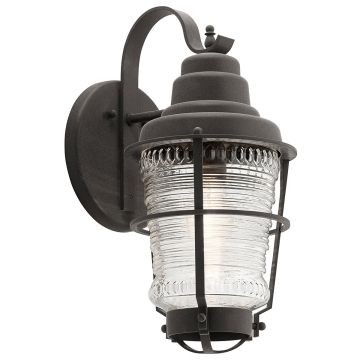 Chance Harbor 1 Light Medium Wall Lantern - Weathered Zinc