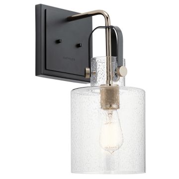 Kitner 1 Light Wall Light - Polished Nickel