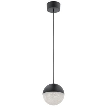Moonlit LED Mini Pendant - Matte Black