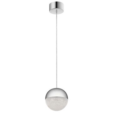Moonlit LED Mini Pendant - Polished Chrome