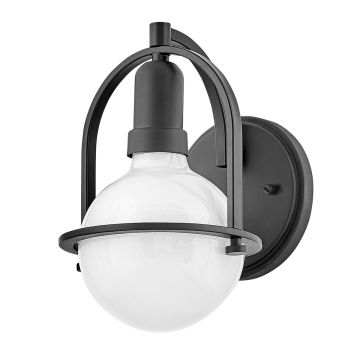 Somerset 1 Light Wall Light - Black