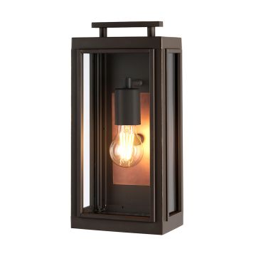 Sutcliffe 1 Light Wall Lantern - Oil Rubbed Bronze & Copper